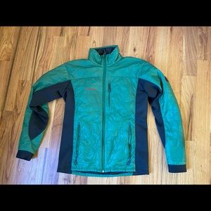Large Mammut polartec alpha puffer jacket green
